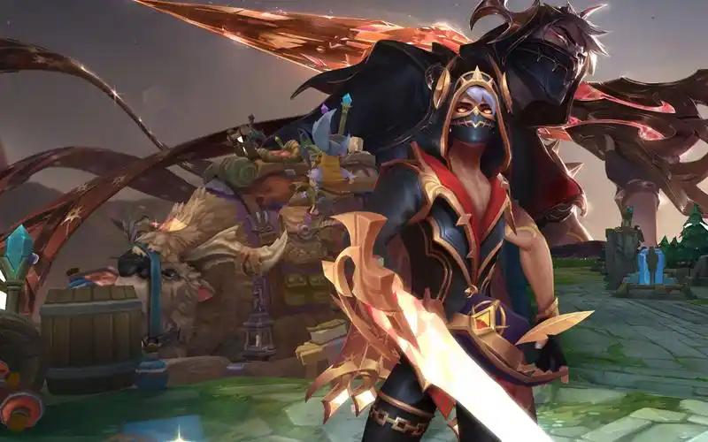 【英雄联盟】至臻 西部魔影猎天使恶魔 泰隆 12.