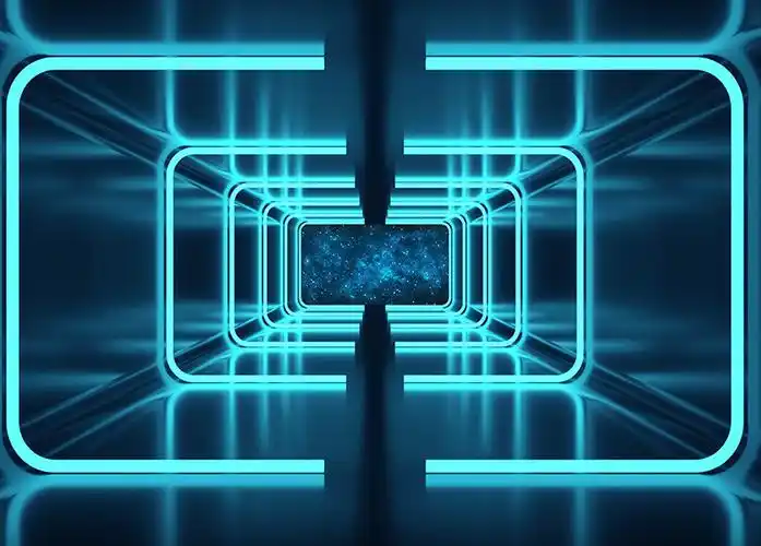 科技感3d立体背景墙纸网咖网吧电竞壁纸太空科幻主题ktv工装壁画