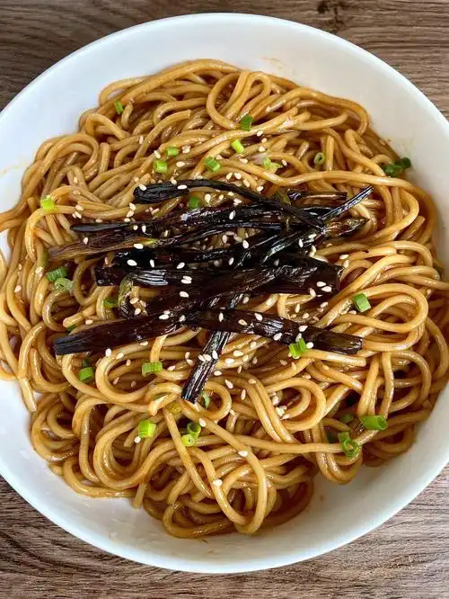 女友食谱葱油拌面