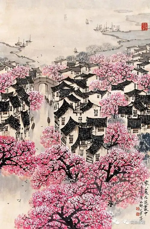 江南烟雨迷醉我心国画大师宋文治60幅江南国画美到心里
