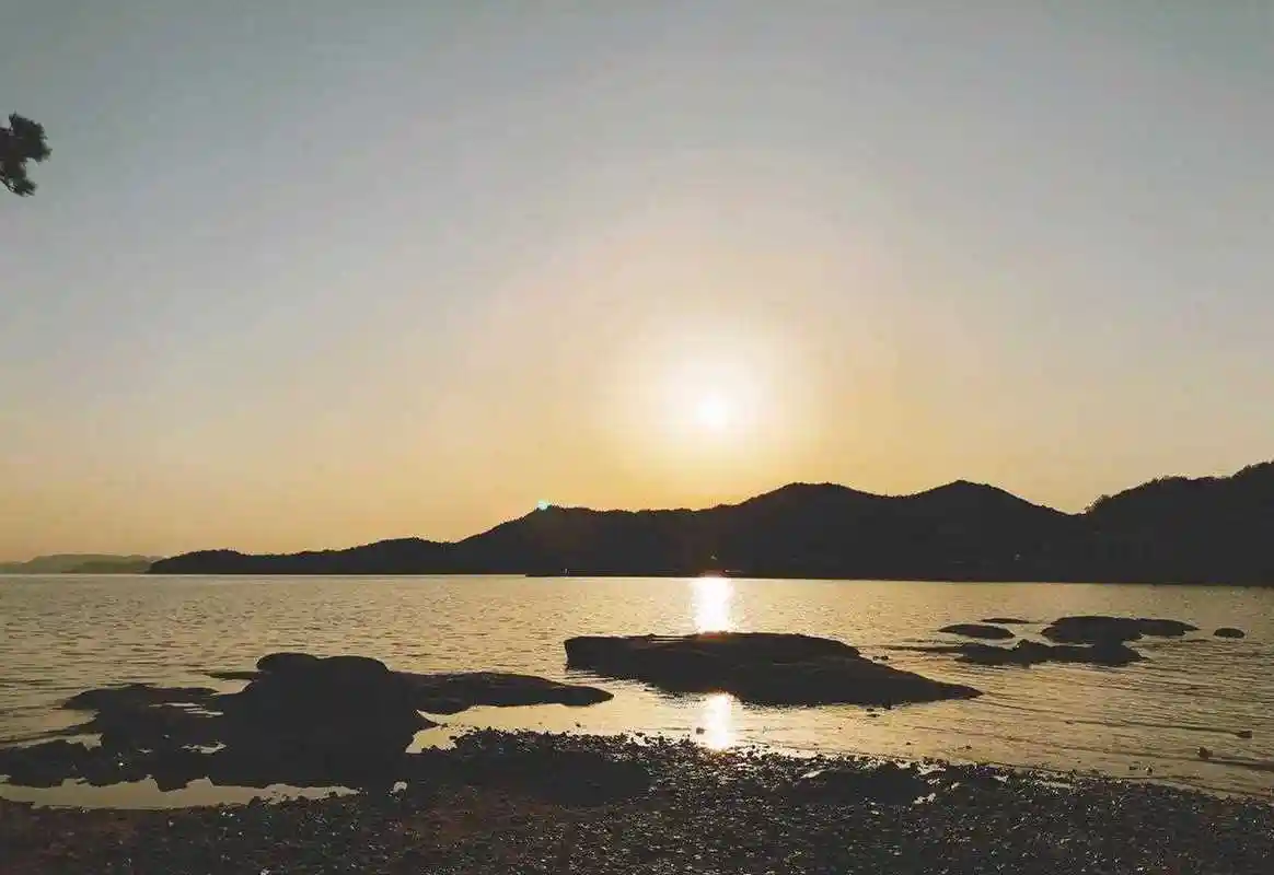 小豆岛的天使之路是必打卡景点之一～[打call] 每当退潮才会显现的一