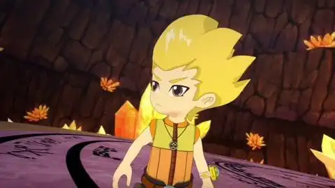 斗龙战士卡维力得到徽章力量在次进化成金麟兽龙真是酷毙了