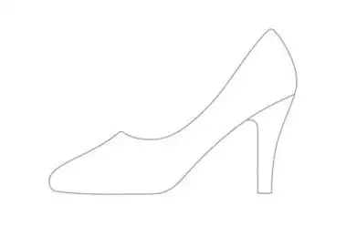 红高跟鞋简笔画 双11美丽女人必备的鞋子