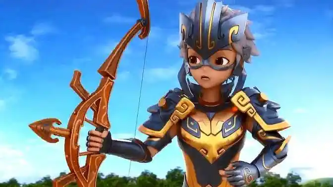 三星堆荣耀觉醒:神弓侠变身,对付怪物,怪物炸向梅叔叔-动漫视频-搜狐