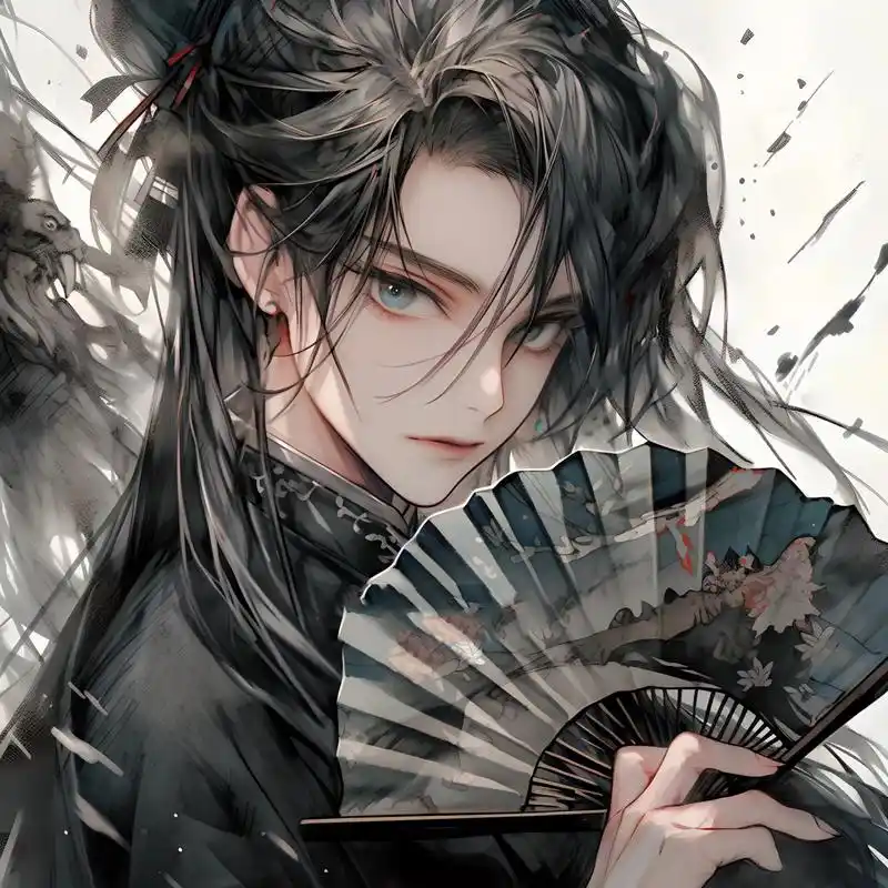 古风情侣头像|扇子一出,清凉一夏!