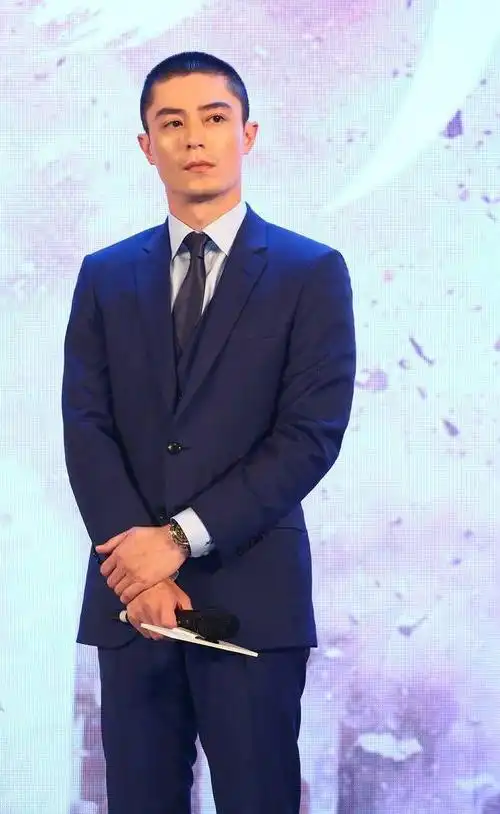 怎么觉得霍建华弄这个发型颜值反而提升了?