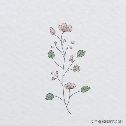 刺绣简笔画图片大全_绣花花样图片 - 刺绣图案 - 刺绣教程针法大全