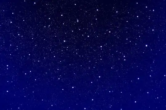 蓝色星空背景图片