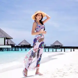 泳衣女三件套性感显瘦新款游泳衣比基尼小胸钢托聚拢沙滩度假泳装