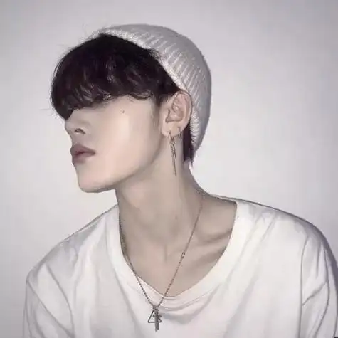 男生头像冷酷帅气侧脸男生头像真人霸气超拽