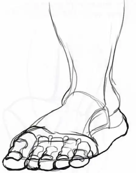 妙笔成画:教你新手画好脚部的练习方法!