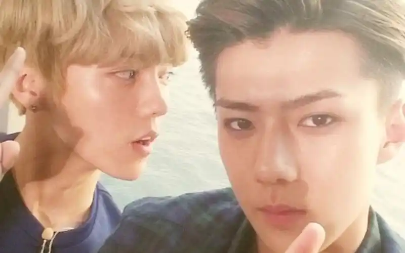 勋鹿loveshot是的你没有看错吴世勋鹿晗同框了