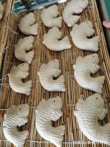 萌萌哒馒头 寿桃式的