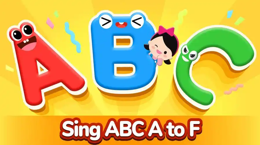 sing abc英语儿歌 a-f 跟着小凯利一起sing alphabet