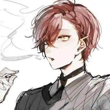 帅气撩人高冷动漫男头 二次元高冷侧脸男头像 第7张