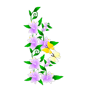 透明gif动画花草素材