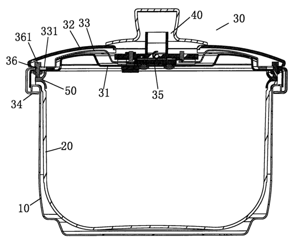 cn201341774y_一种具有自动合盖功能的电压力锅锅盖失效
