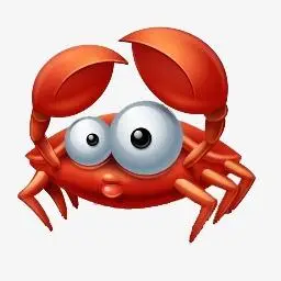 卡通螃蟹