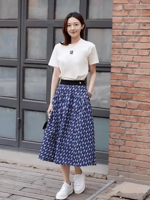 穿裙子,鞋子这样搭更好看