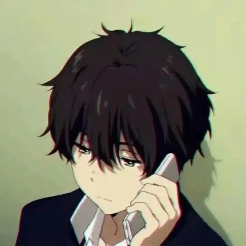 动漫情头 #折木奉太郎 #樱岛麻衣  - 抖音