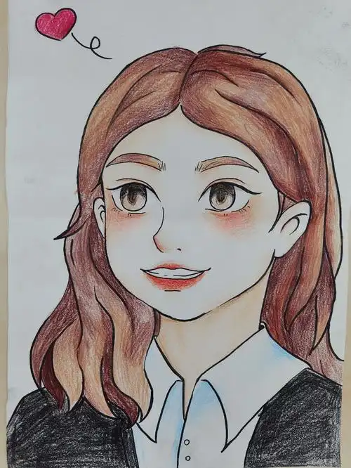 我为老师画个像--记四年级庆祝教师节活动