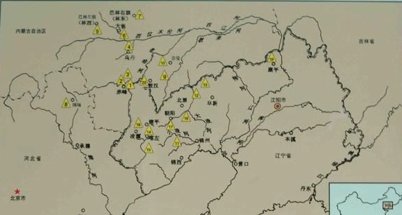 红山文化中国新石器时代文化发源于内蒙古中南部至东北西部一带