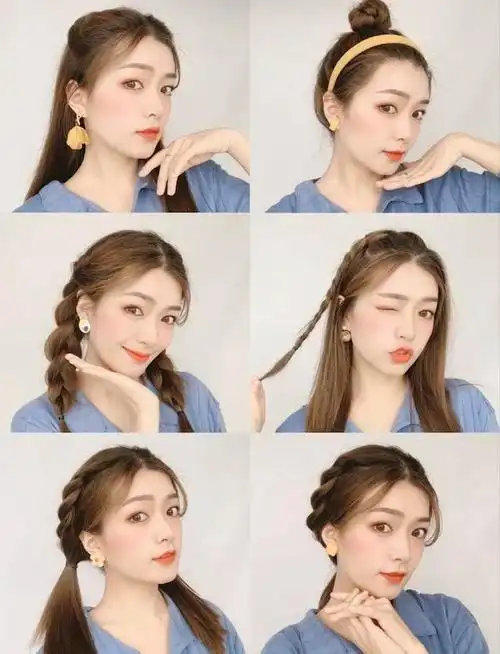 这么元气少女的发型,还不赶紧对着镜子安排起来～好啦,今天关于仙女辫