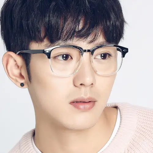 眼镜复古大脸眼镜架成品蓝光近视近视眼超轻大框定制成品光学镜
