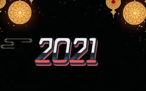 2021创意暗色系艺术字背景图,艺术壁纸-回车桌面