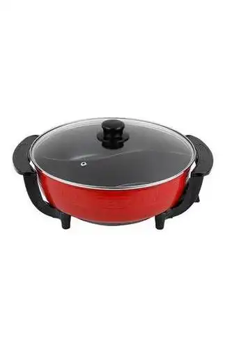 韩式多功能鸳鸯电火锅电热锅大容量家用无烟不粘电锅