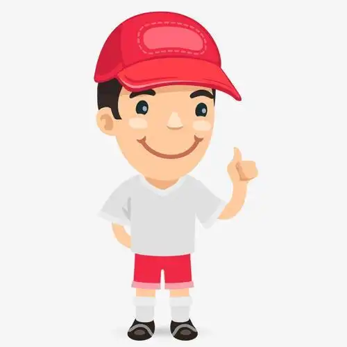 红星带帽子卫衣的简笔画戴帽子的小女孩 卡通少女简笔画戴帽子女孩简