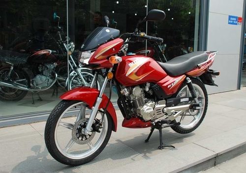 适用轻骑铃木骏驰gt摩托车配件qs1255后视镜反光镜摩托车后视镜