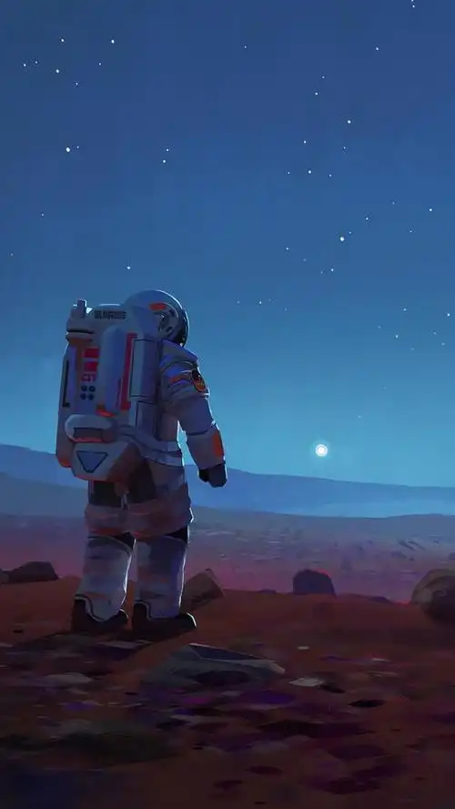 超清壁纸4k手机壁纸宇航员太空人宇宙星空建议收藏