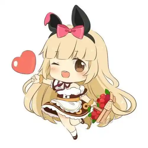 跪求这种类似的q版动漫女孩图片,要高清,可爱,呆萌的哦!_你问我答网