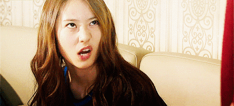 郑秀晶可爱生气咬你gif动图_动态图_表情包下载_soogif