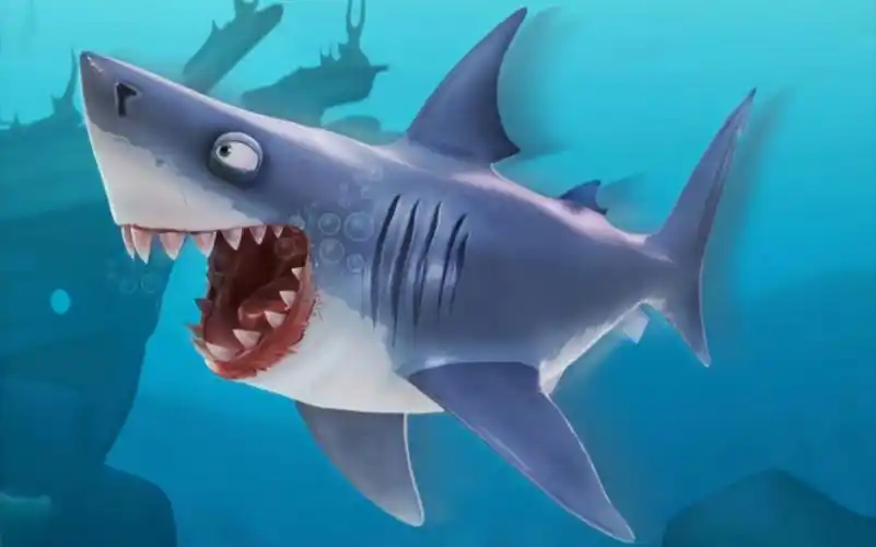 饥饿鲨世界:公牛鲨:终于来到了北冰洋,不用在最弱的太平洋混了,可没