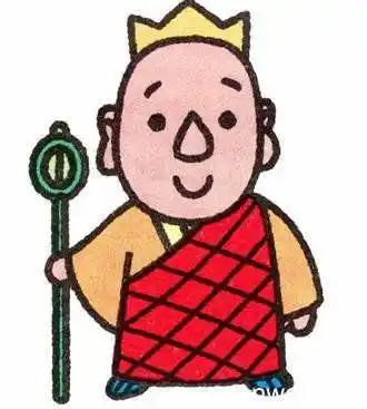 唐僧的简笔画 唐三的简笔画 简单