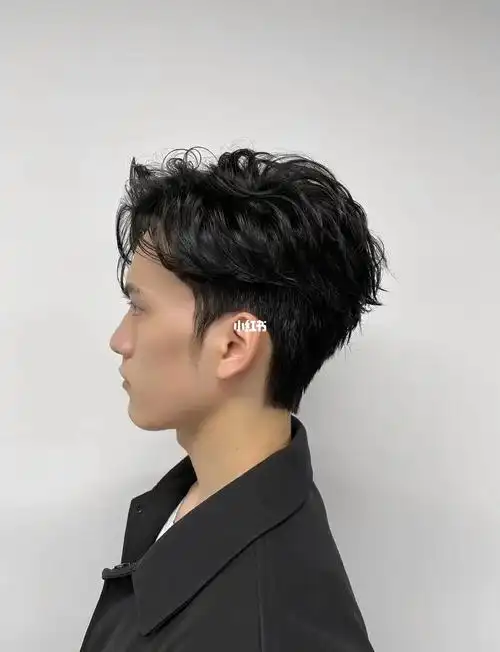 西安男士纹理蝴蝶烫港式三七分