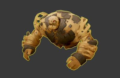 沙漠巨型沙怪boss_zyfox作品_人物异形怪物_cg模型网