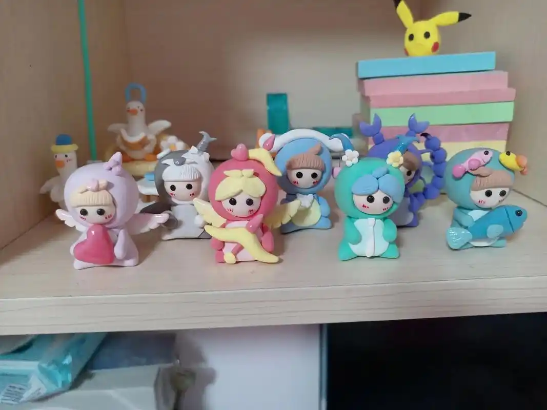 今日翻新——射手 双子,进度7/12过半喽#超轻粘土手工 # - 抖音