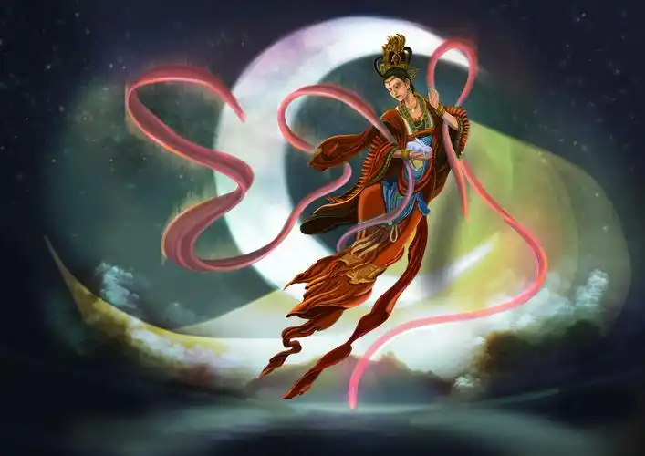 古代神话故事插画