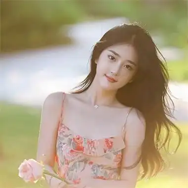 清纯女生头像侧脸长发 唯美女头像超仙图片