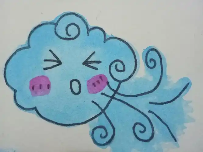 天气简笔画