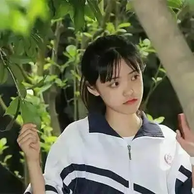 女生学生穿校服小清新qq头像校服控女生头像