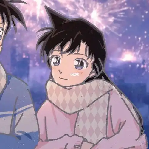 名侦探柯南情侣头像大家快冲冲冲