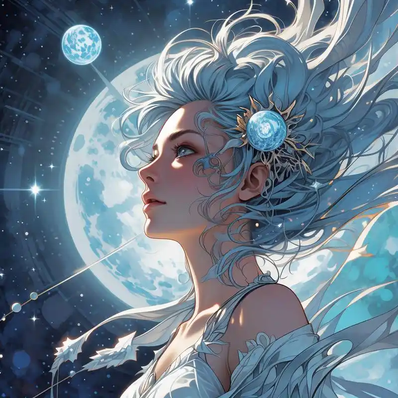 水瓶座专属头像97精致又迷人 水瓶座真的是一个很特别的星座,这组