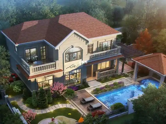 北京顺义二层欧式别墅