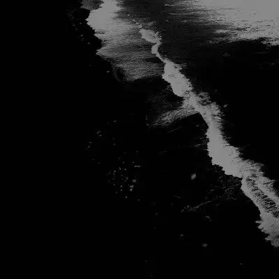 黑色大海背景图