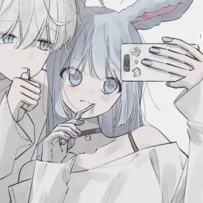 可爱萌系情侣动漫头像一对qq动漫情侣头像可爱一对两张