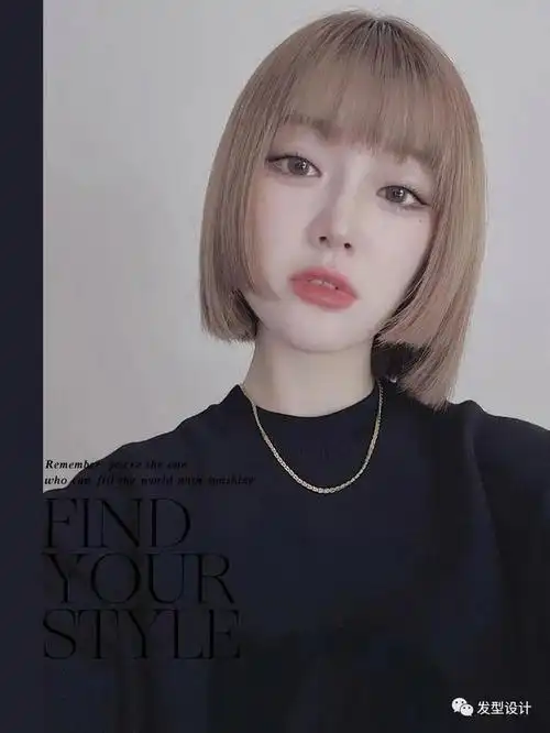 圆脸女生简单短发扎发,2022年新款短发扎发教程(适合脸圆脸大的女生